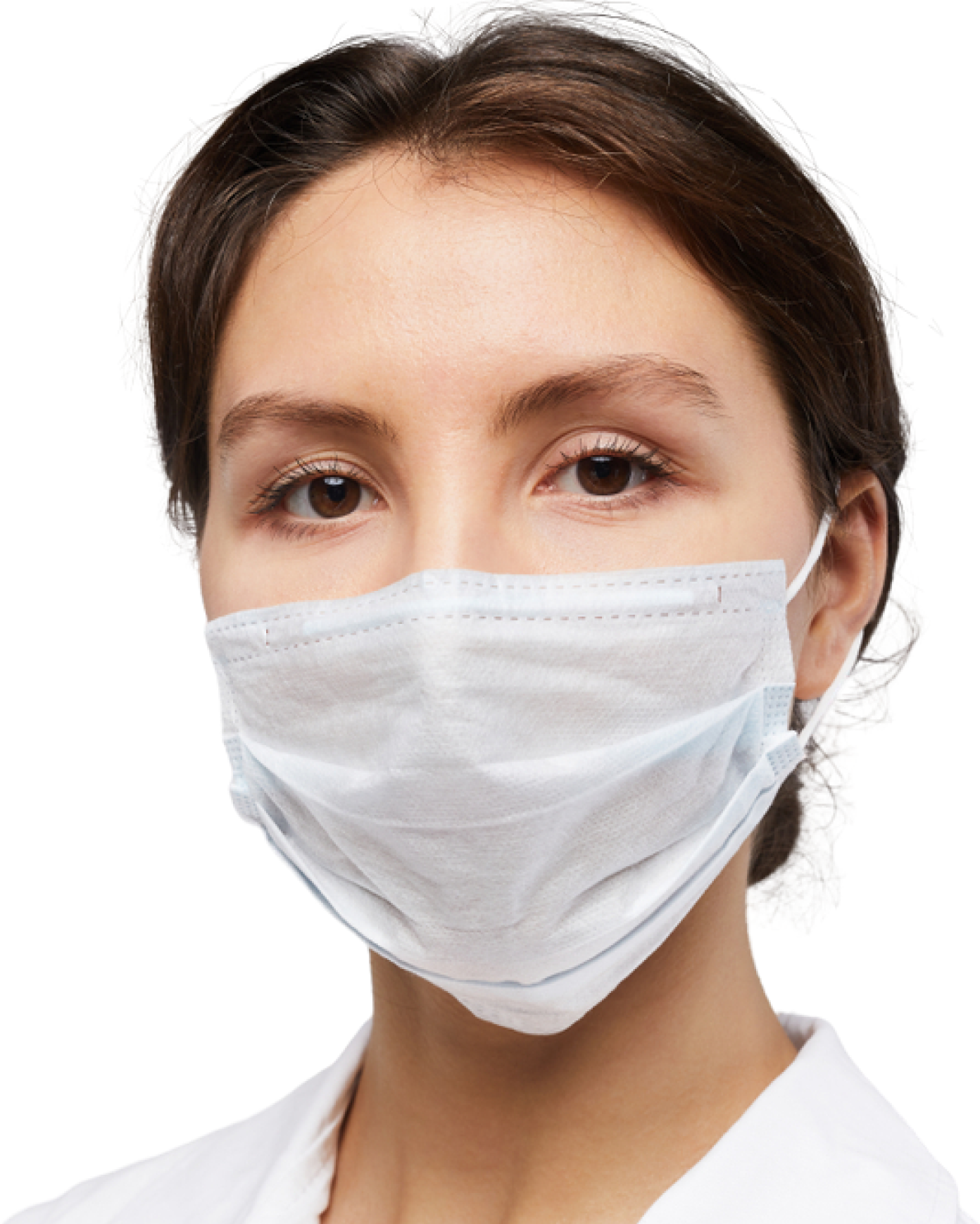 Breathing into the BreathEasy mask at home